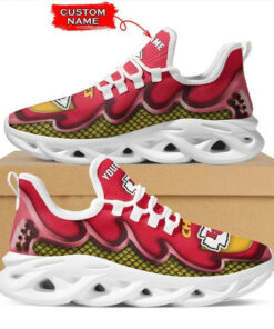 Kansas City Chiefs Personalized Yezy Running Sneakers BG403