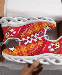 Kansas City Chiefs Personalized Yezy Running Sneakers SPD290