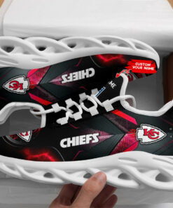 Kansas City Chiefs Personalized Yezy Running Sneakers SPD383