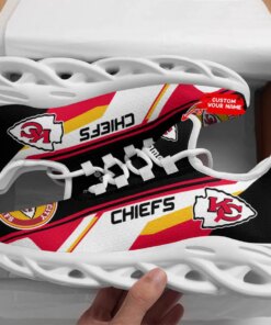 Kansas City Chiefs Personalized Yezy Running Sneakers SPD470