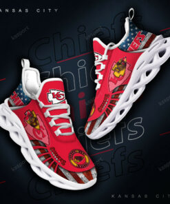 Kansas City Chiefs Yezy Running Sneakers BG819