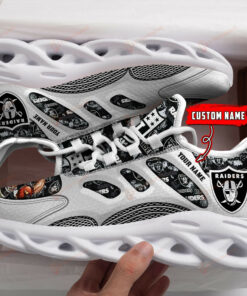 Las Vegas Raiders Personalized Yezy Running Sneakers 209