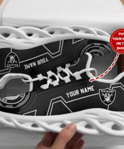 Las Vegas Raiders Personalized Yezy Running Sneakers 266