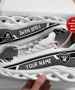 Las Vegas Raiders Personalized Yezy Running Sneakers 333