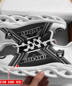 Las Vegas Raiders Personalized Yezy Running Sneakers BG204