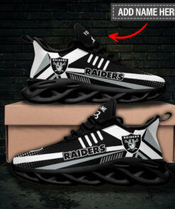 Las Vegas Raiders Personalized Yezy Running Sneakers BG263