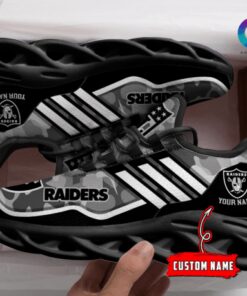 Las Vegas Raiders Personalized Yezy Running Sneakers BG316