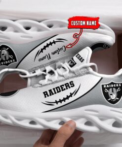 Las Vegas Raiders Personalized Yezy Running Sneakers BG63