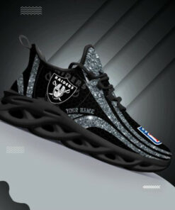 Las Vegas Raiders Personalized Yezy Running Sneakers BG859