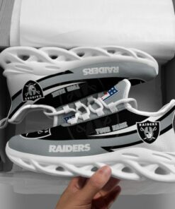 Las Vegas Raiders Personalized Yezy Running Sneakers SPDMS800