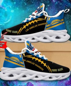 Los Angeles Chargers Personalized Yezy Running Sneakers SPD736