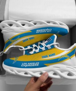 Los Angeles Chargers Personalized Yezy Running Sneakers SPDMS801