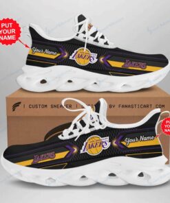 Los Angeles Lakers Personalized Yezy Running Sneakers 61