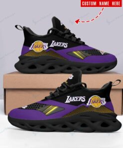 Los Angeles Lakers Personalized Yezy Running Sneakers BG506