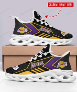 Los Angeles Lakers Personalized Yezy Running Sneakers BG684