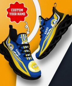 Los Angeles Rams Personalized Yezy Running Sneakers 404