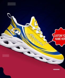 Los Angeles Rams Personalized Yezy Running Sneakers 406