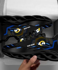 Los Angeles Rams Personalized Yezy Running Sneakers