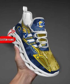 Los Angeles Rams Personalized Yezy Running Sneakers BB257