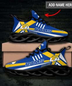 Los Angeles Rams Personalized Yezy Running Sneakers BG264