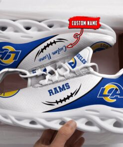 Los Angeles Rams Personalized Yezy Running Sneakers BG64