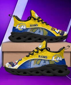 Los Angeles Rams Yezy Running Sneakers BG877