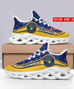 Milwaukee Brewers Personalized Yezy Running Sneakers SPD355