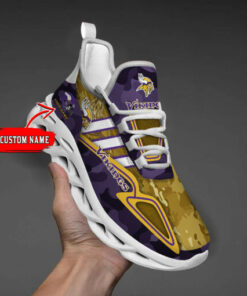 Minnesota Vikings Personalized Yezy Running Sneakers BB249