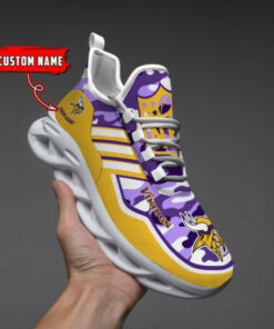 Minnesota Vikings Personalized Yezy Running Sneakers BG222