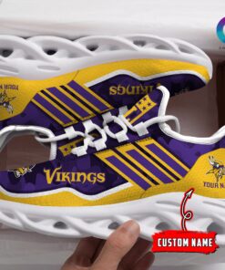 Minnesota Vikings Personalized Yezy Running Sneakers BG313