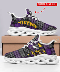 Minnesota Vikings Personalized Yezy Running Sneakers SPD317