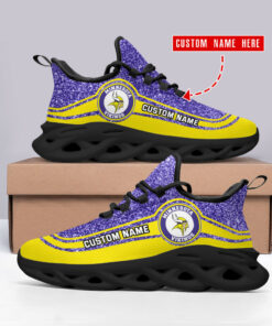 Minnesota Vikings Personalized Yezy Running Sneakers SPD365