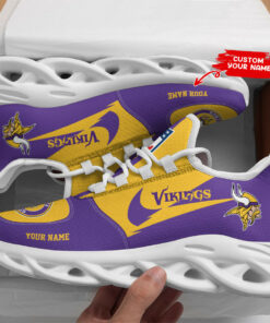 Minnesota Vikings Personalized Yezy Running Sneakers SPD412