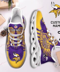 Minnesota Vikings Personalized Yezy Running Sneakers SPD704