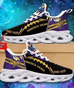 Minnesota Vikings Personalized Yezy Running Sneakers SPD739