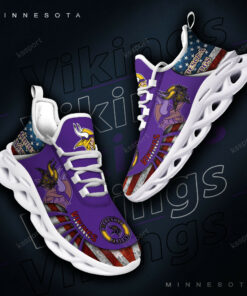 Minnesota Vikings Yezy Running Sneakers BG823