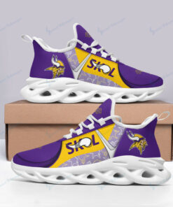 Minnesota Vikings Yezy Running Sneakers SPD116