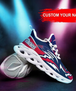 New England Patriots Personalized Yezy Running Sneakers 392