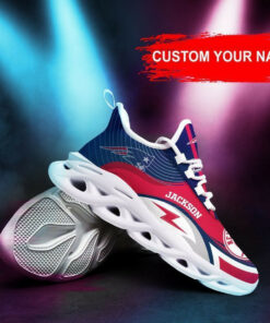 New England Patriots Personalized Yezy Running Sneakers 396