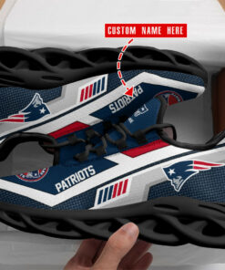 New England Patriots Personalized Yezy Running Sneakers BB144