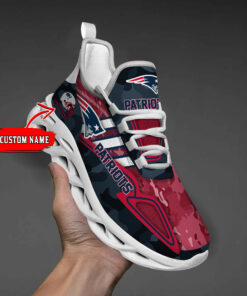 New England Patriots Personalized Yezy Running Sneakers BB250