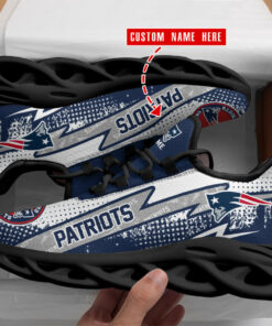 New England Patriots Personalized Yezy Running Sneakers BB283