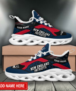 New England Patriots Personalized Yezy Running Sneakers BB475