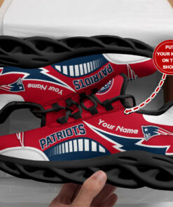 New England Patriots Personalized Yezy Running Sneakers BG238