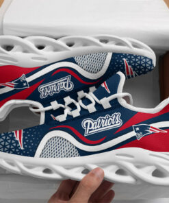 New England Patriots Personalized Yezy Running Sneakers BG255