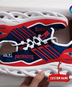 New England Patriots Personalized Yezy Running Sneakers BG312