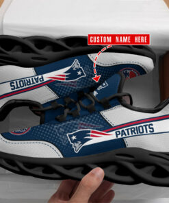 New England Patriots Personalized Yezy Running Sneakers BG960