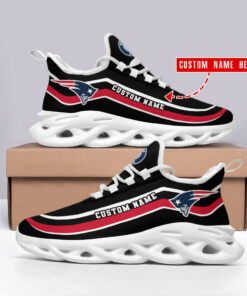 New England Patriots Personalized Yezy Running Sneakers SPD343