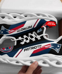 New England Patriots Personalized Yezy Running Sneakers SPD471