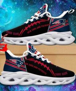 New England Patriots Personalized Yezy Running Sneakers SPD740